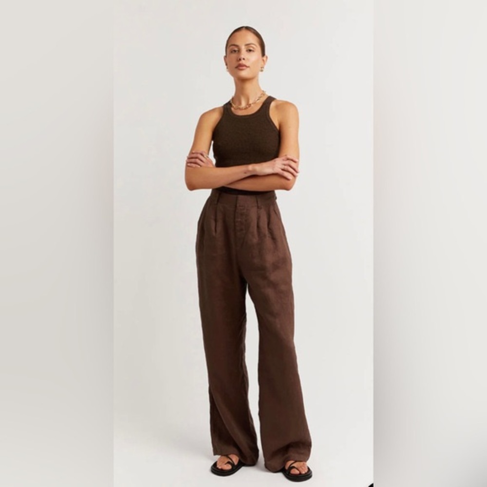 Dissh linen pants